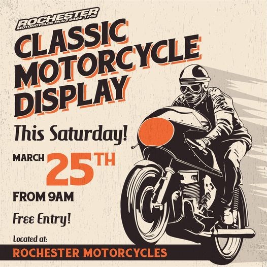 Classic Motorcycle Display advert from Campaspe News